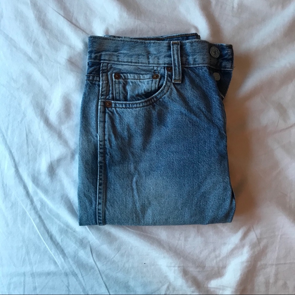 Redone originals high waisted straight leg